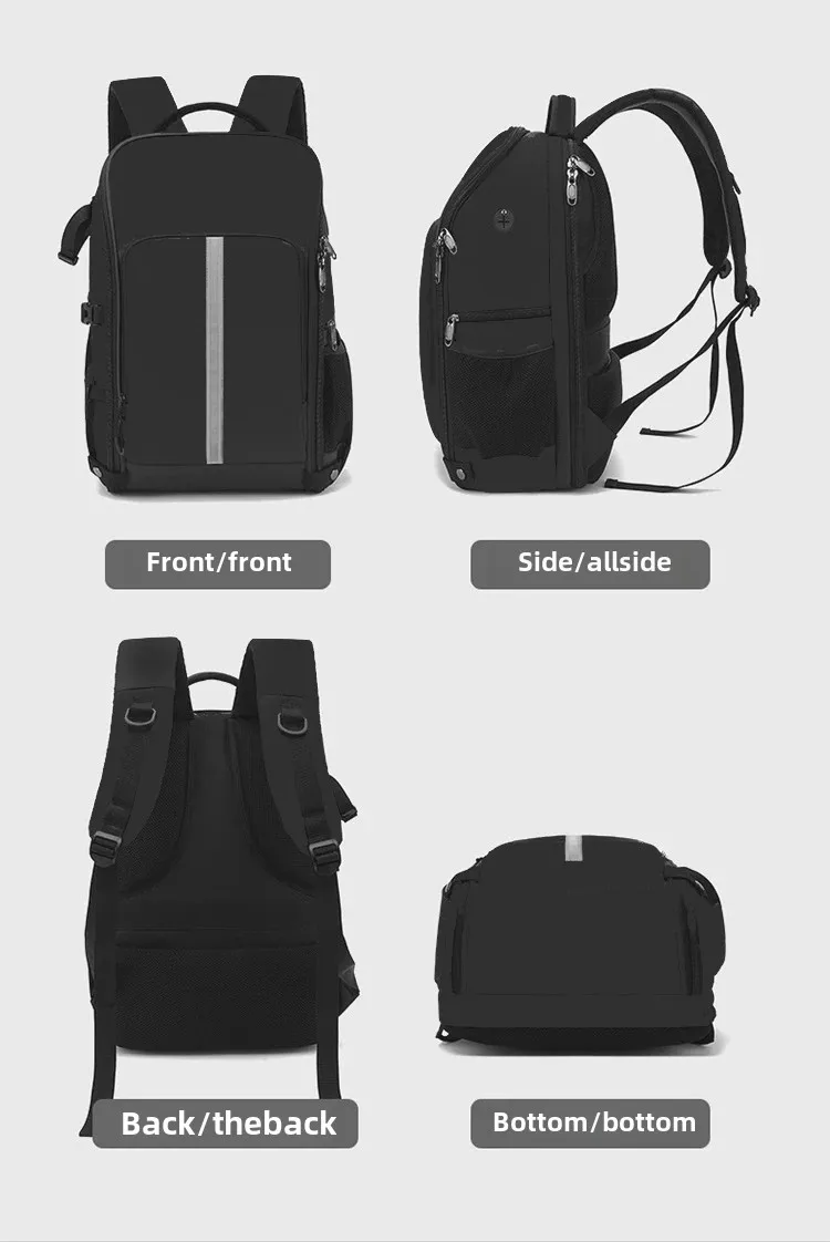 Outdoor-Fotografie-Spezialrucksack mit Großer Kapazität, Kompatibel mit Drohnen, Fotografentasche mit Regenschutzfunktion – Detail 16