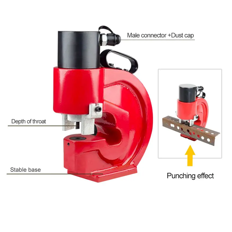 

New Technology Dhy-200 Split Type Three In One Hydraulic Busbar Cutting Punching Bending Machine