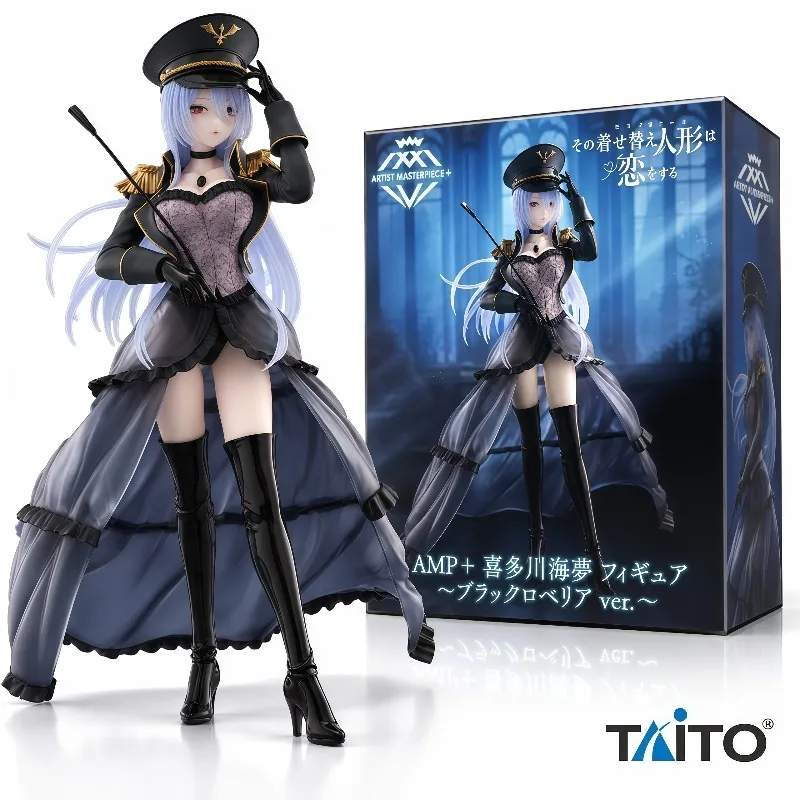 Original Authentic TAITO My Dress-Up Darling Marin Kitagawa Black Lobelia AMP+ Figure In Stock Anime PVC Collectible Table Decor