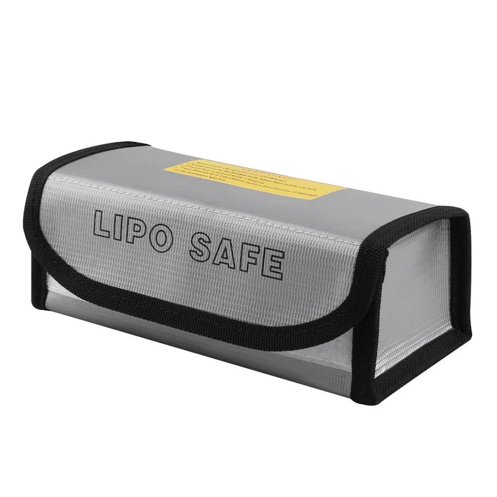 Multiple functional Lipo Battery Explosion-proof 185*75*60mm Lipo Battery Protection Guard Safety Bag for LiPo Charging