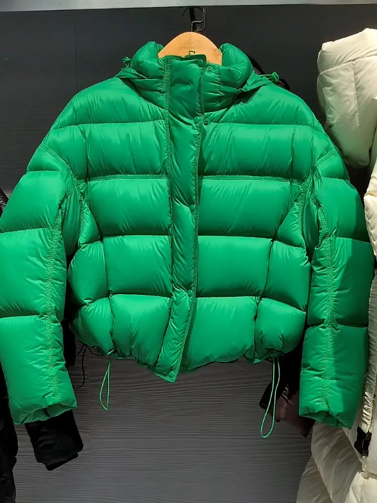 

Unique een ort Puffer Jaet, женская зима 2025, новое корейское пальто маленького размера, верхняя одежда для поездок на работу, Sle