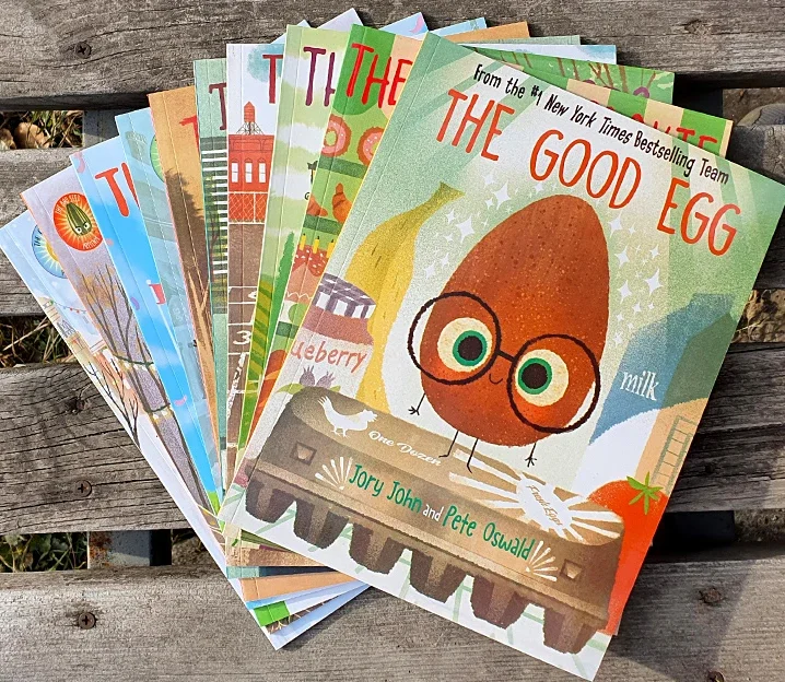 

New 10 Books Bad seed The Smart Cookie Good Egg Couch Potato Cool Bean English Picture Book Storybook Children Reading Education
