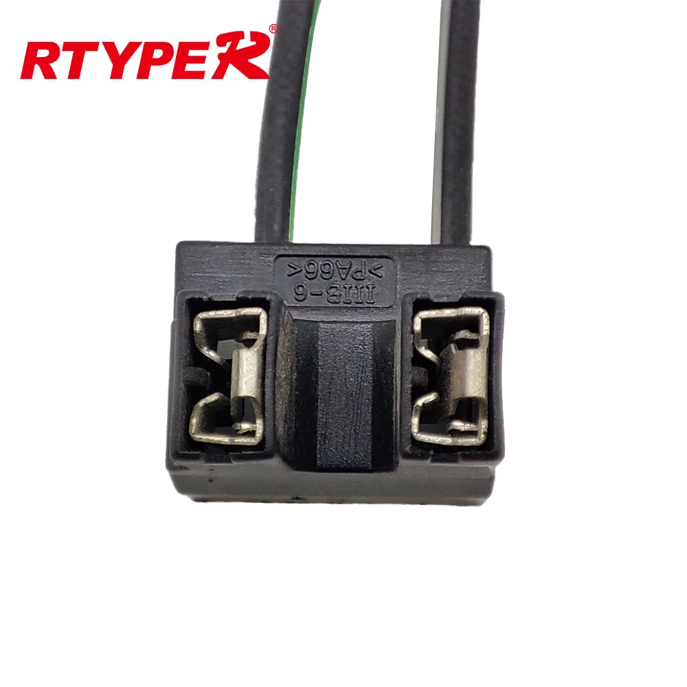 1/5/10  Set 2 Pin Angled Connector for H7 Lamp Plug With Wires  926319-1