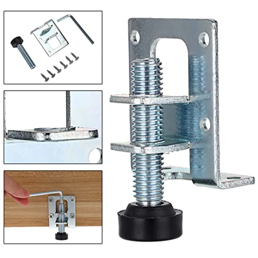 for Furniture Leveling Feet 4pcs with L Shaped Bracket and Adjustable Height for Cabinets and Furniture  for Furniture