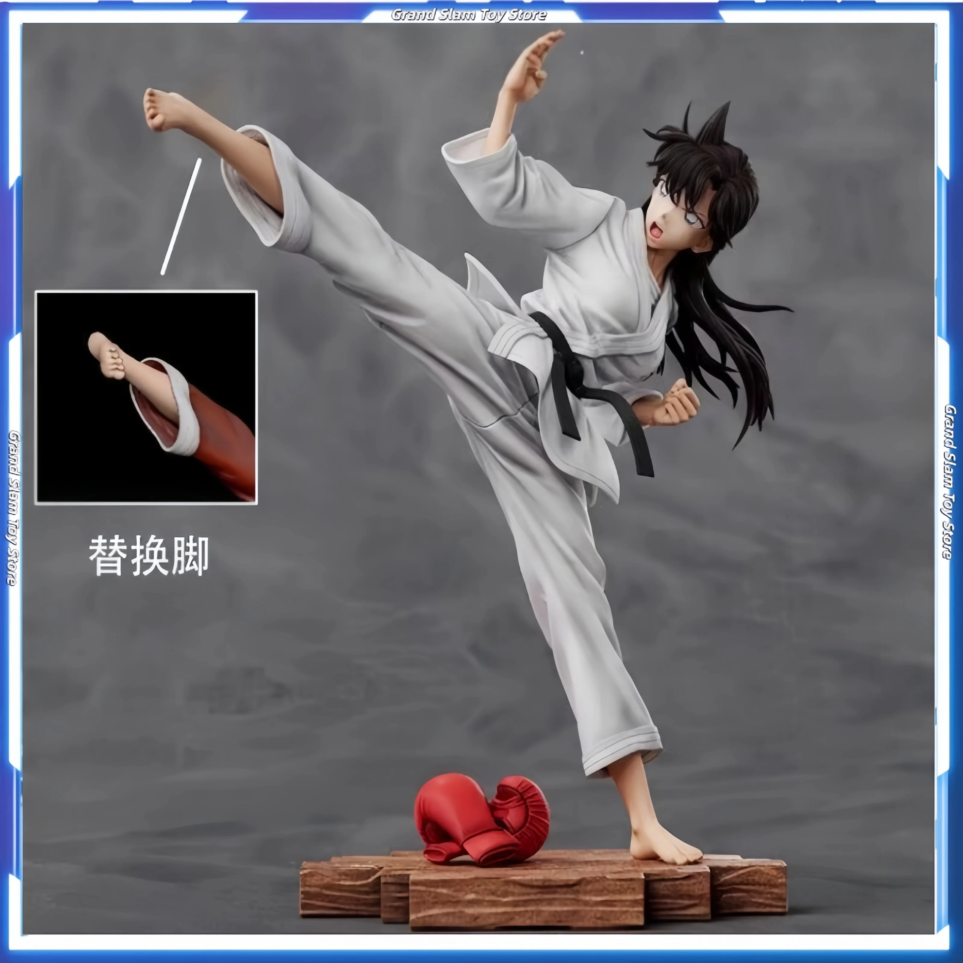 

In Stock 29cm Detective Conan Anime Figure Karate Mouri Ran Figurine Rachel Moore Figure Pvc Statue Collection Model Gifts Toys