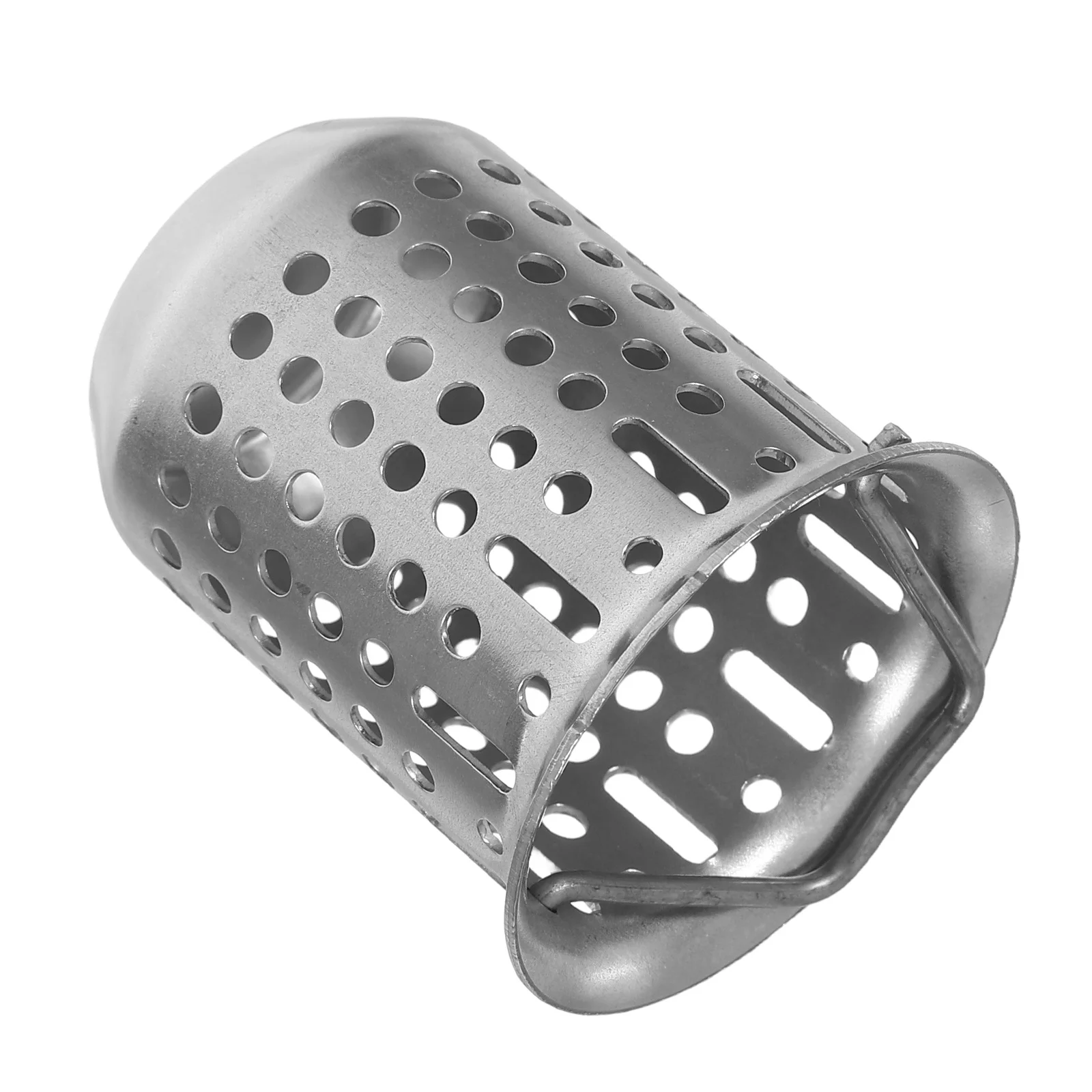 الفضة حوض الفولاذ المقاوم للصدأ استنزاف سلة سميكة غطاء مرشح المجاري مصفاة سدادة للمطبخ الحمام شبكة سلة مقبض #6