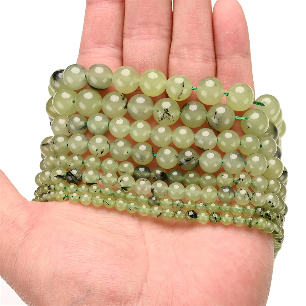 

Бусины из натурального камня, круглые бусины-разделители в форме винограда, аксессуары для браслетов и ожерелий 4, 6, 8, 10 мм