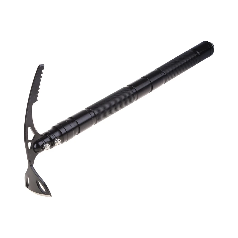 

2,09x16,73 дюйма черный инструмент для кемпинга, мастерок, многофункциональный мастерок, двухсторонние маленькие ножницы-погрузчики