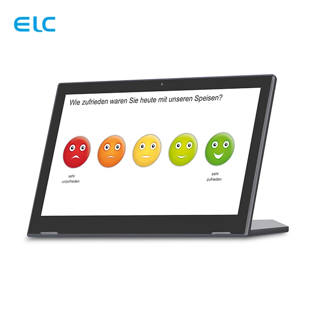 WL1312T 13.3 Inch NFC Camera Capacitive Touch Screen Desktop Tablet Business Use Ordering System L-Shape Presentation Equipment