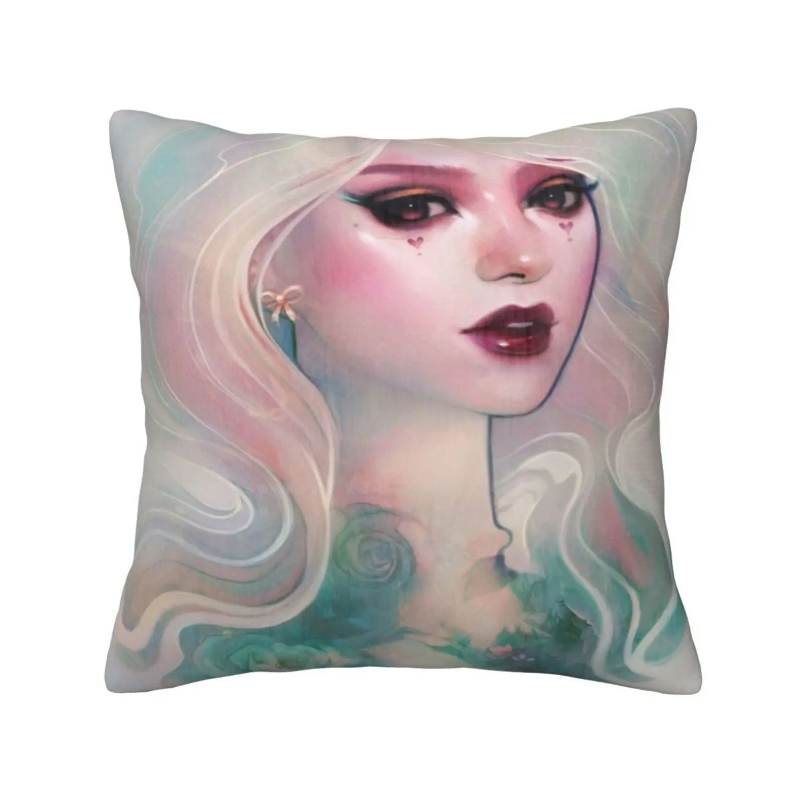 Spectra Soft Comfortable Pillowcase Rainbow Megan Lara Spectrum Spectra Original Art Girls Women Woman Beautiful Flowers