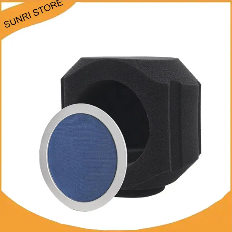 SUNRI-C5 Microphone Wind Shield Acoustic Filter Professional Condenser Mic Studio Sponge Soundproof Protection Cover