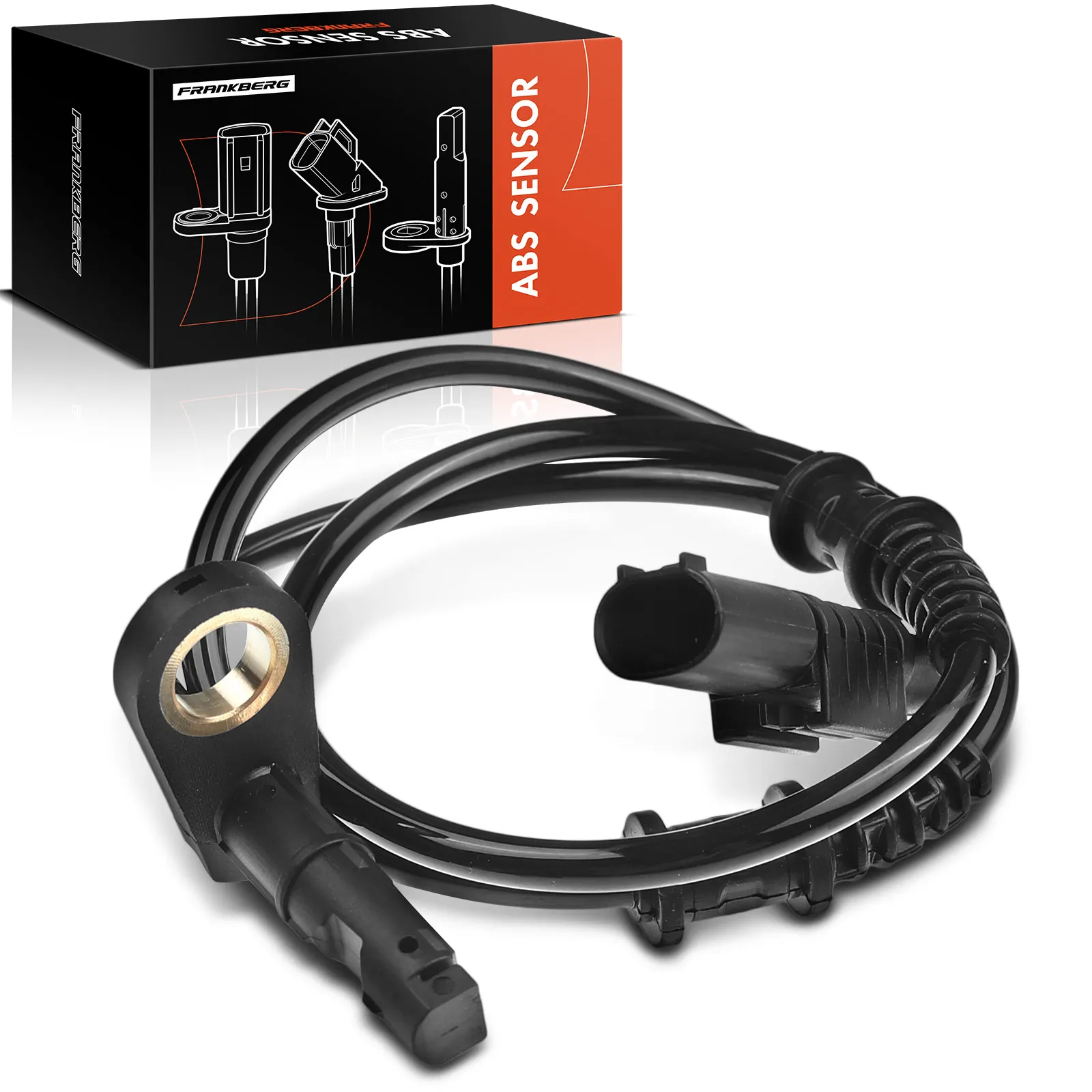 Frankberg 1x ABS Sensor Vooras Links Rechts voor Mercedes E-Klasse W211 S211 2115401317