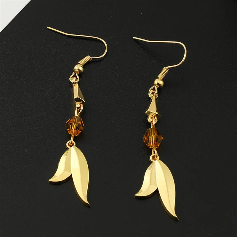 Spiel Genshin Impact Kong Ohrringe Ohrclip Anhänger Schmuck Cosplay Requisite für Frauen Männer Anime Liebhaber Geschenk