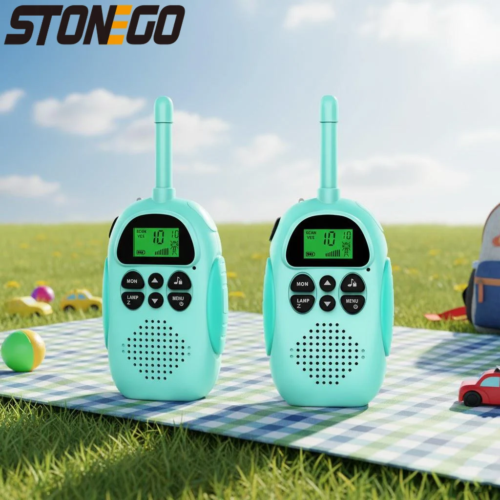 

Kids Rechargeable Walkie Talkies 22 Channels Long Range 3KM Two Way Radio Toys for Children Gifts