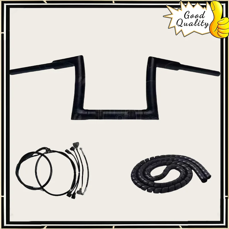Colgador de mono con mango de 22mm de espesor para motocicleta, mango recargable de 82cm de longitud, compatible con CFLMOTO CLC450 manubrios para motos, buena calidad
