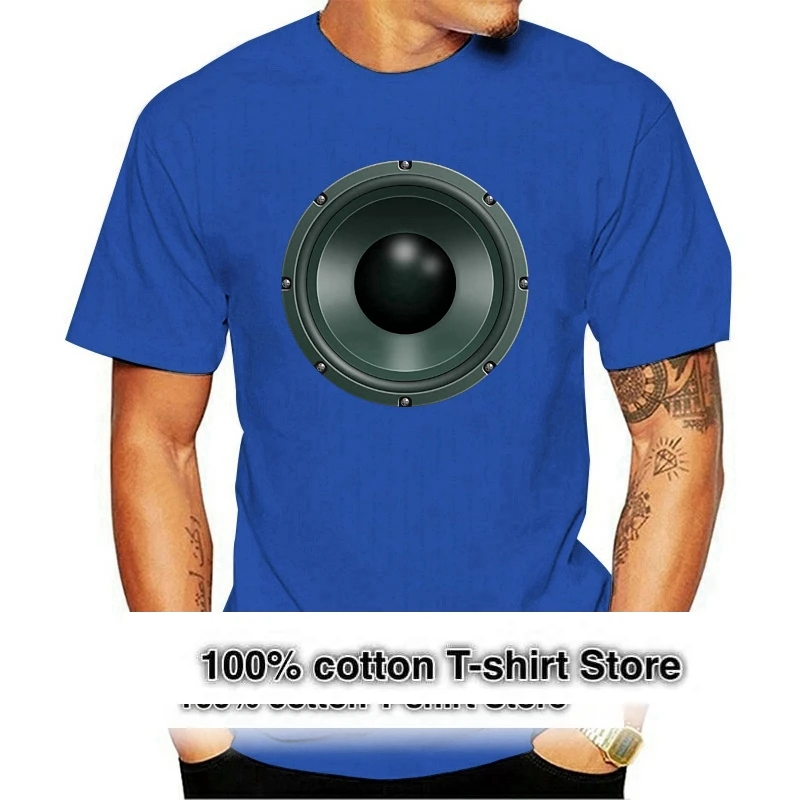 Summer 2024 Famous Brand Speaker T Shirt Speakers Loudspeaker Music Graphic Tee Man T Shirt  Tees