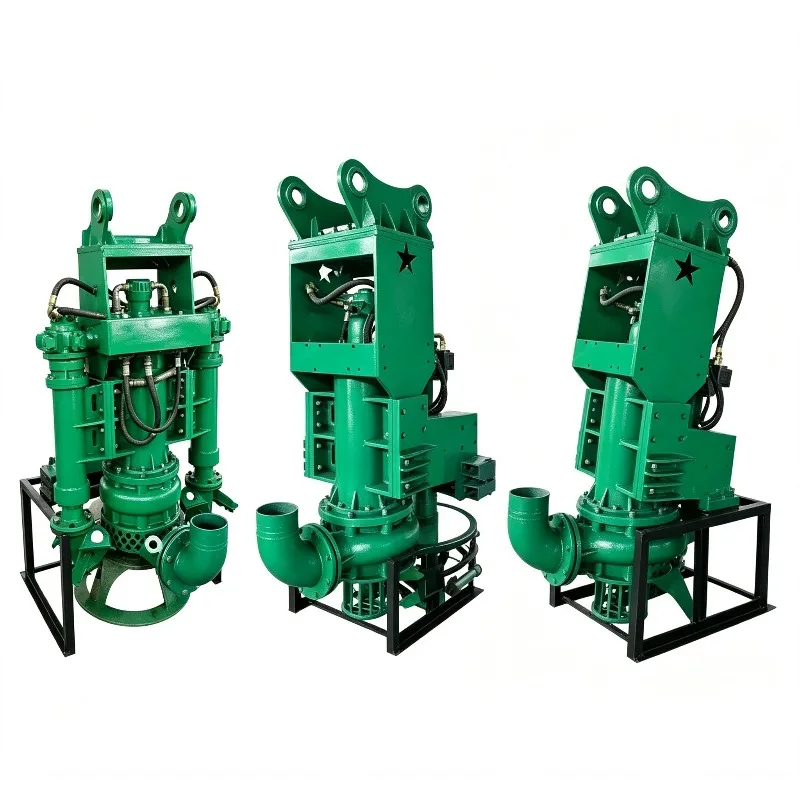 Mining Industrial River Submersible Dredge Pump with Cutter Head Submersible Slurry Heavy-duty Sand Dredging Pump for Excavator