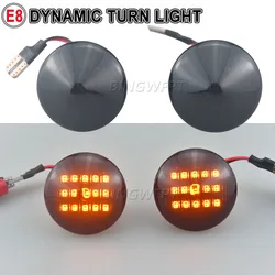 2PCS Side marker lamp for Fiat Punto 188 MK2 1999 - 2012 Dynamic LED Indicator Side Marker Turn Light Signal Lamp