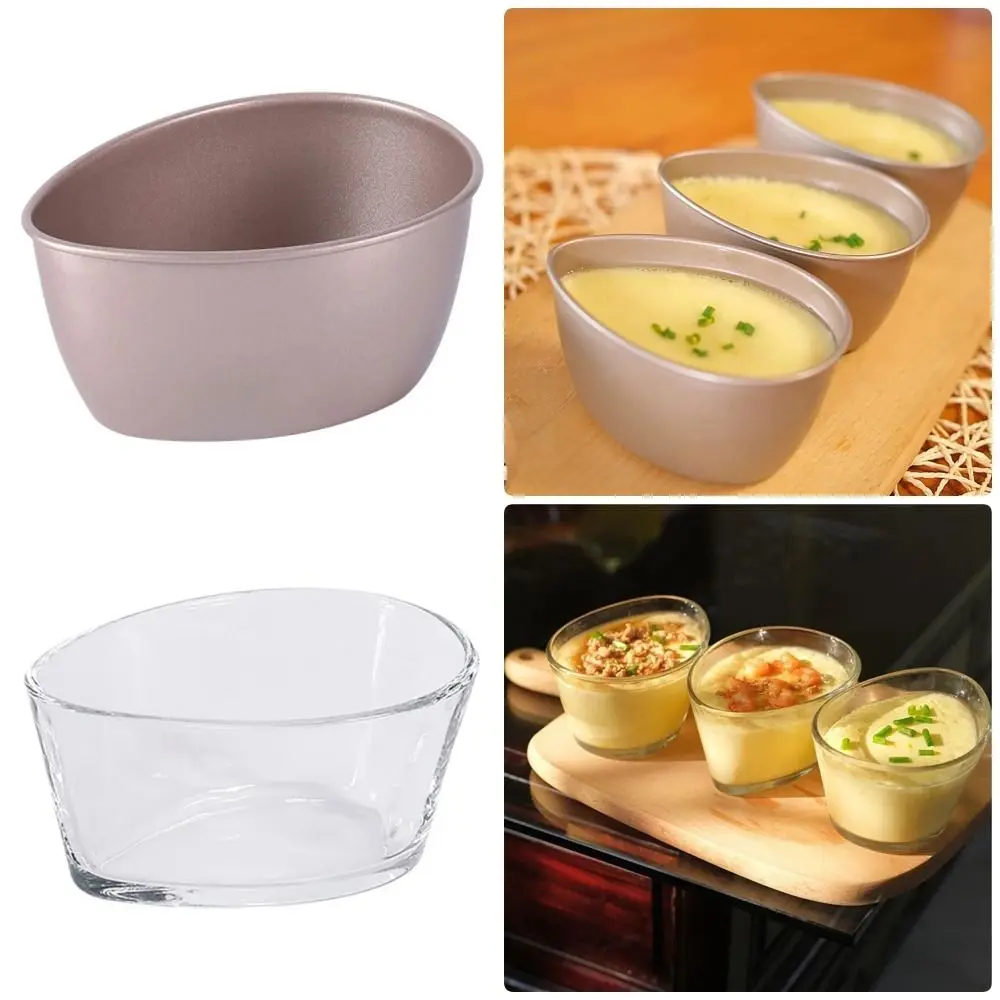 1Pcs Heat Resistant Steamed Egg Bowl New Easy Demoulding Food Serving Egg Shape Bowl Mixing Poached Kitchen Supplies Egg Cup