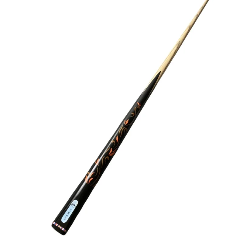 4Pcs Solid Wood Billiard Cues Straight Small Tip Pool Cue Sticks for Black 8 Nine Ball Game Hall Professional Billiards