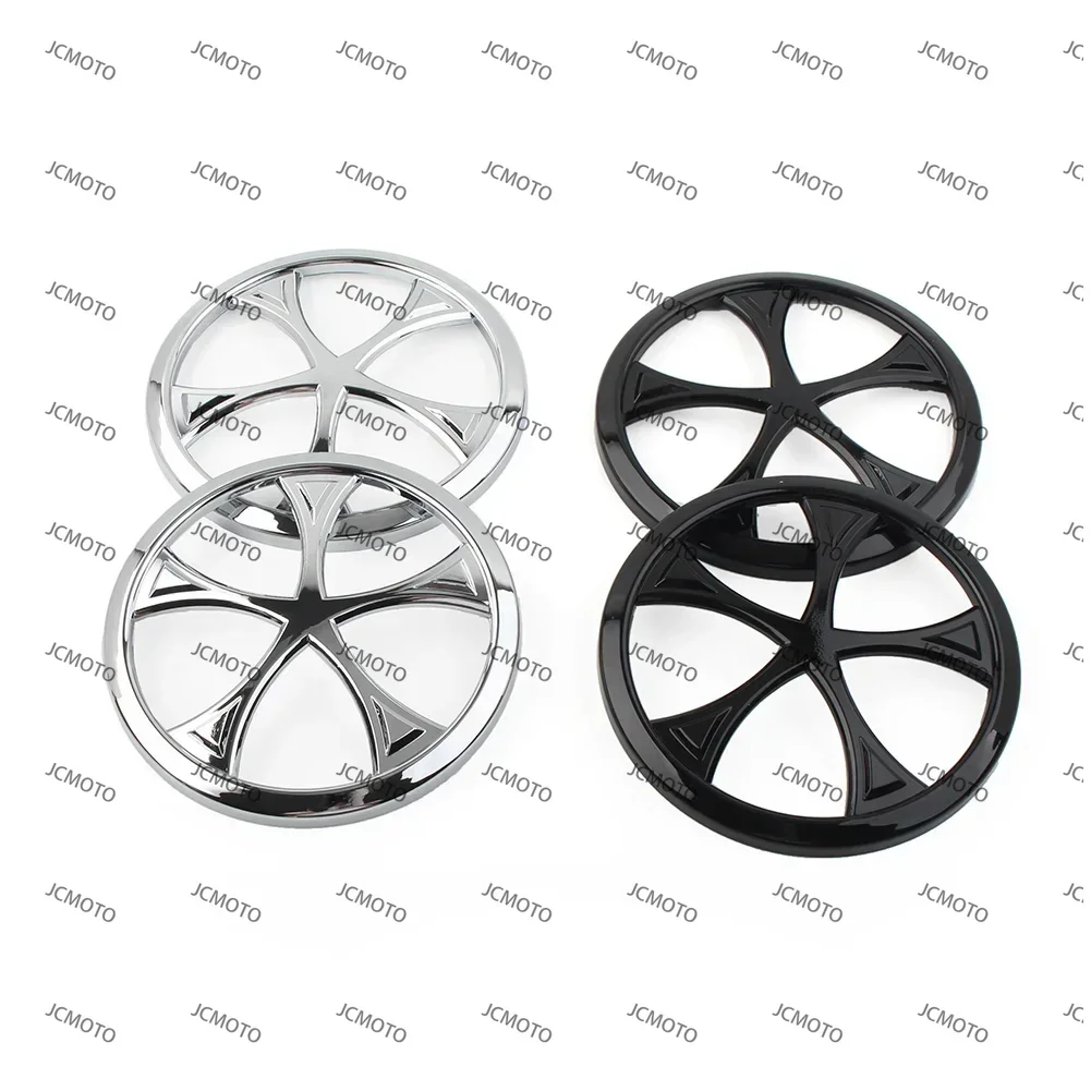 

2 шт. для Harley Davidson Trike Tri Glide Ultra Classic 2014-2022, передняя решетка динамика мотоцикла, накладка