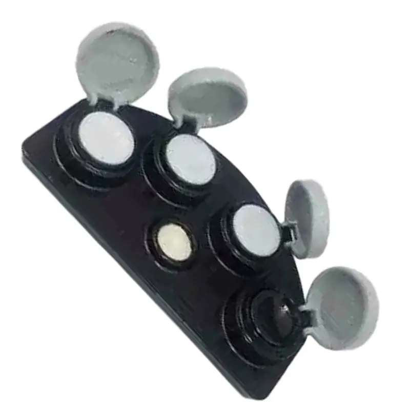 Watch Oil Grease Storage Tool With 4 Oiler Dishes Cups Cover Oil Dip Oiler Stand Die Cast Watch Repair Lubricants