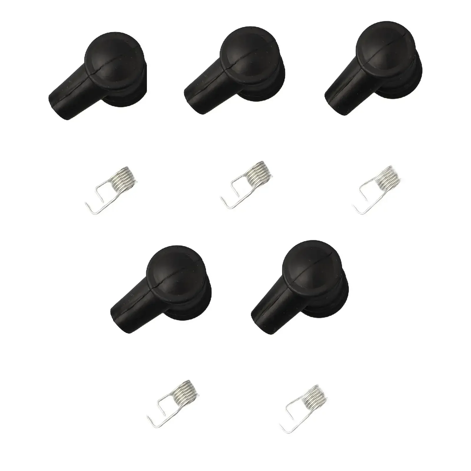 5-Set For Ignition Coil And Compression Springs For 2-Stroke Chainsaws For 4500 5200 5800 And Equivalent 45CC 52CC 58CC