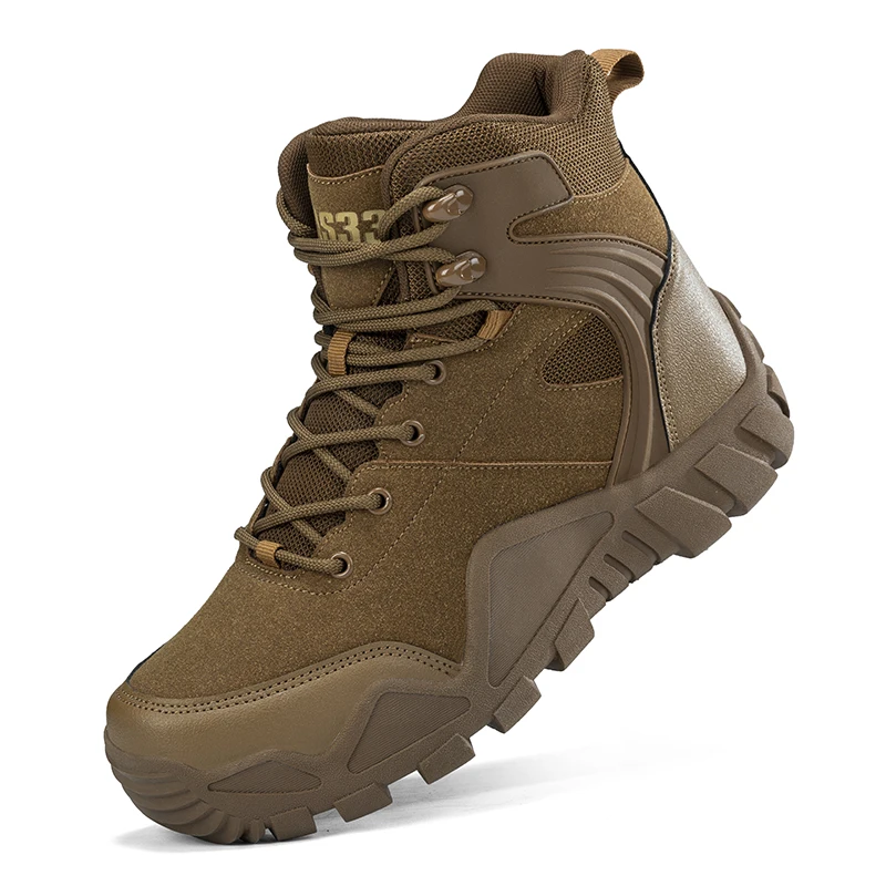 New Army Shoes Male Military Waterproof High Quality Men Tactical Boots Work Women Outdoor Unisex Training Lace UpRapid Response
