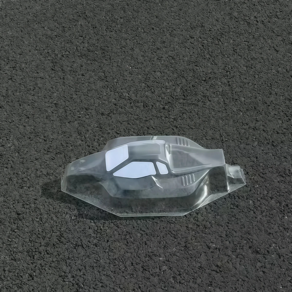 MUGEN MBX8R Clear PC Body Shell 1/8 Nitro & Electric Buggy, Lexan RC Off-road Competition Body For MBX8R / MBX8R ECO