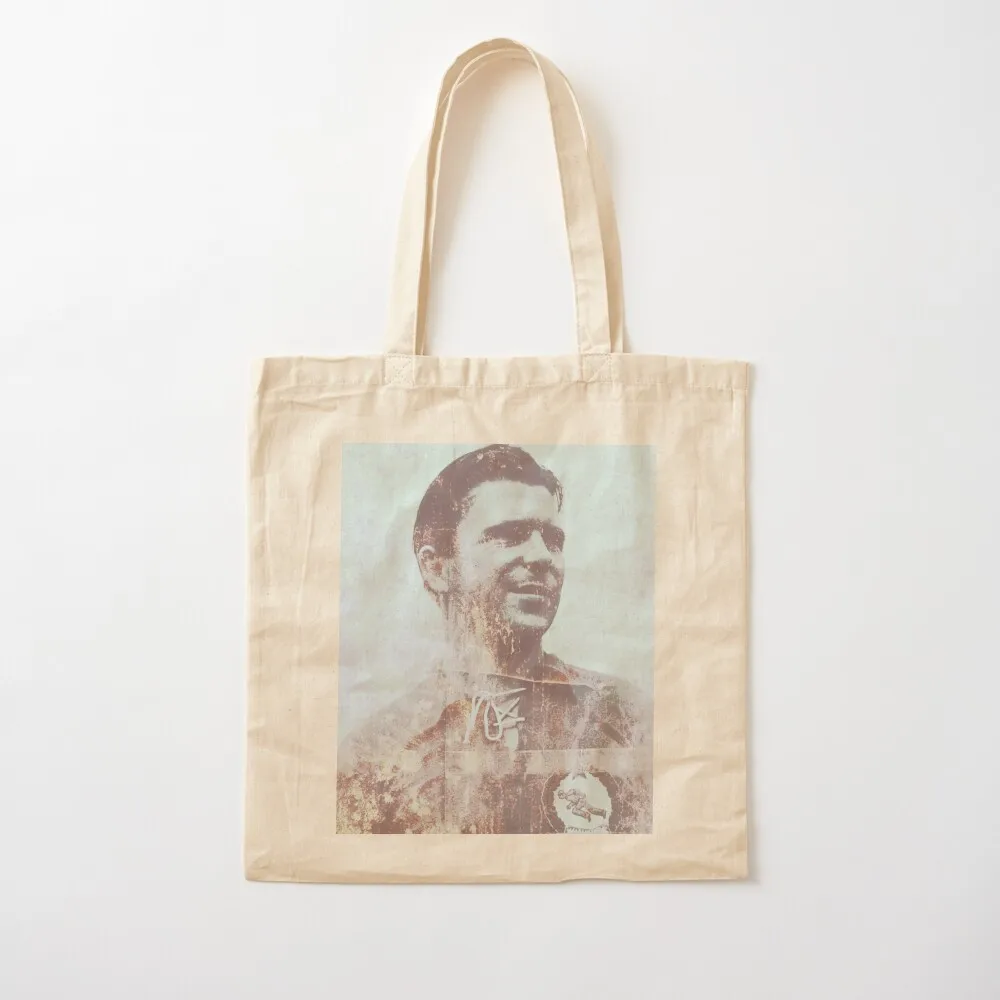 Vintage Ferenc Puskás Artistic Edit Tote Bag Eco bag shopping bag Canvas Tote