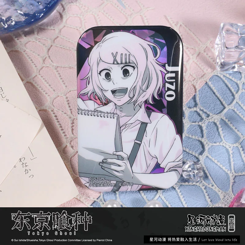 Brdwn Tokyo Ghoul Ken Kaneki JUZO SUZUYA REI Uta China Official Authorization Cosplay Square Badge