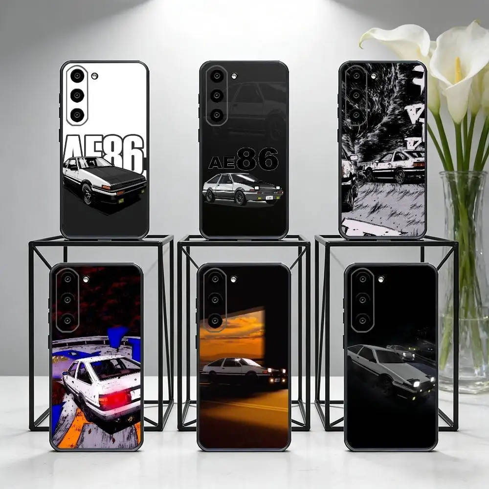 

JDM Car AE-86 Phone Case For Samsung Galaxy A73,A72,A71,A70,A53,A52,A51,Others Soft Black Cover
