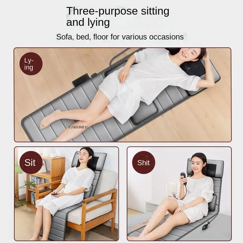 Cervical Massager Neck Waist Back Multifunctional Massage Cushion Whole Body Home Massage Blanket Mattress Cushion Heating