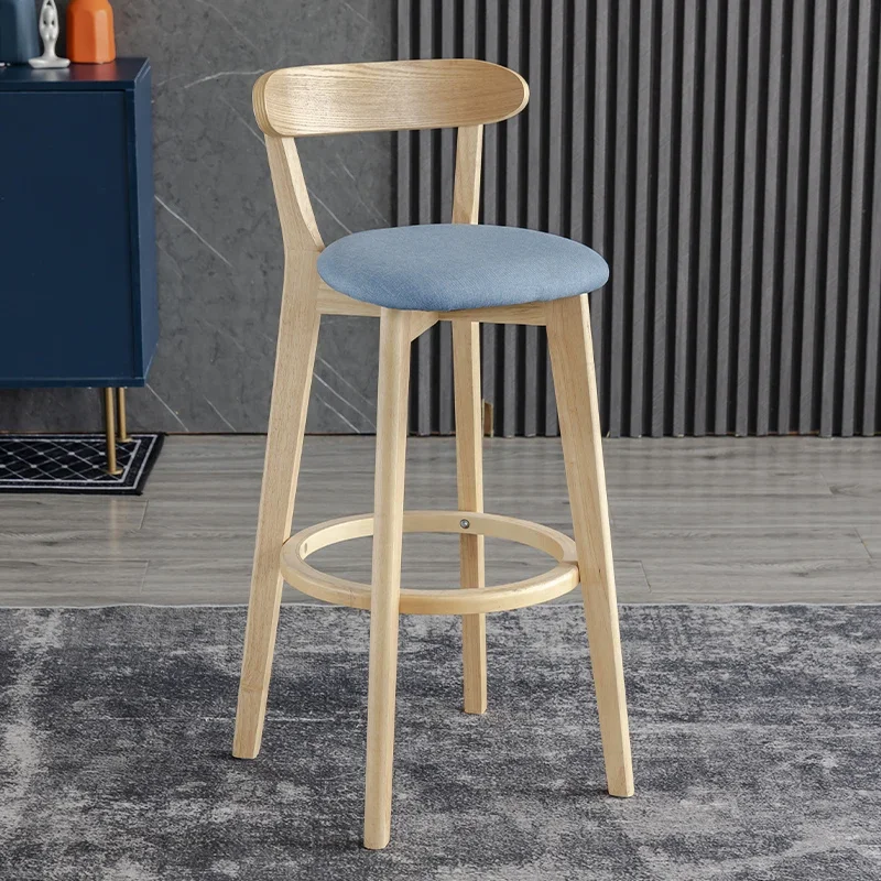 Kitchen Office Nordic Bar Stools Make Up Wooden Party Luxury Bar Stools High Designer Barstool Taburete Alto Cocina Furniture