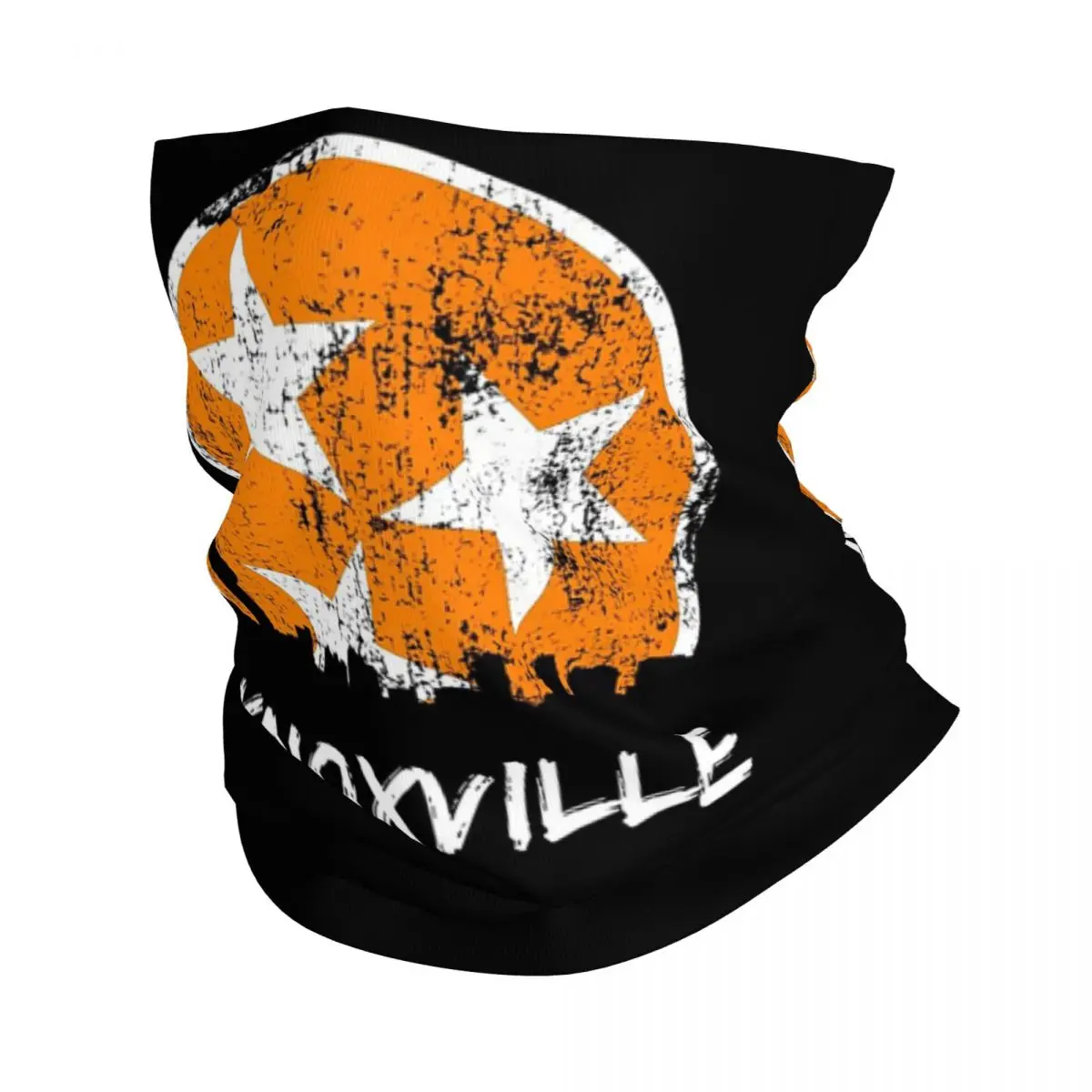 

Оранжево-белая бандана Knoxville Skyline, волшебный шарф, многофункциональный головной убор для езды на велосипеде, дышащий