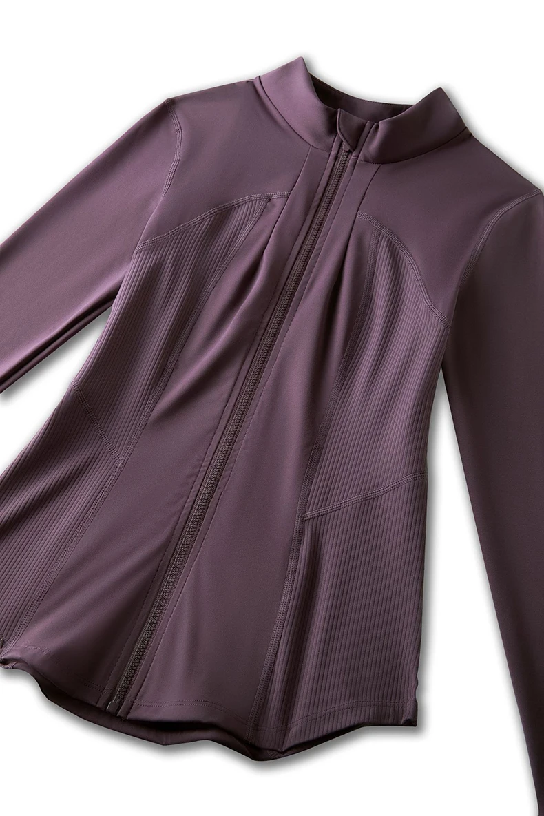 2/3-teiliges Fitness-Yoga-Set für Damen, einfarbig, für Gymnastik und Laufen, dehnbar, weich, atmungsaktiv, schnell trocknend, Sportbekleidung – Detail 4
