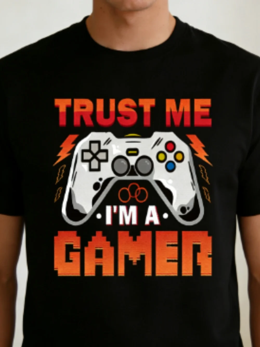 

Мужская футболка с 3D принтом в новом игровом стиле, повседневная модная забавная футболка с круглым вырезом для любителей игр, незаменимая для топов, мужская одежда для геймеров