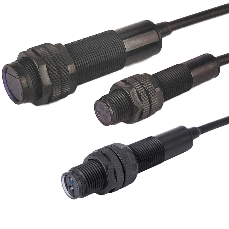 1Pcs XE3F1-DS10N1Proximity Switch Diffuse Reflection Type Photoelectric Sensor NPN PNP NO NC XE3F-DC30N1 E18-D80NK