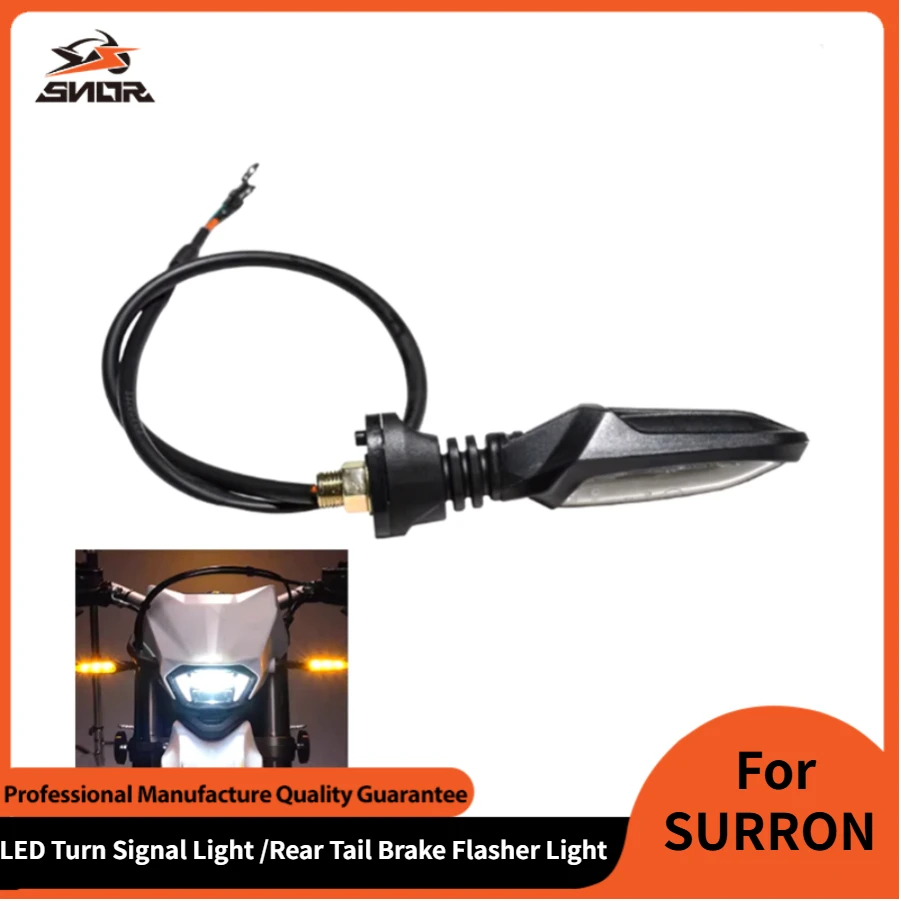 Original Motorcycle LED Turn Signal Lights For Surron Rear Tail Brake Flasher Light Stop Signal Light For SURRON Ultra Bee