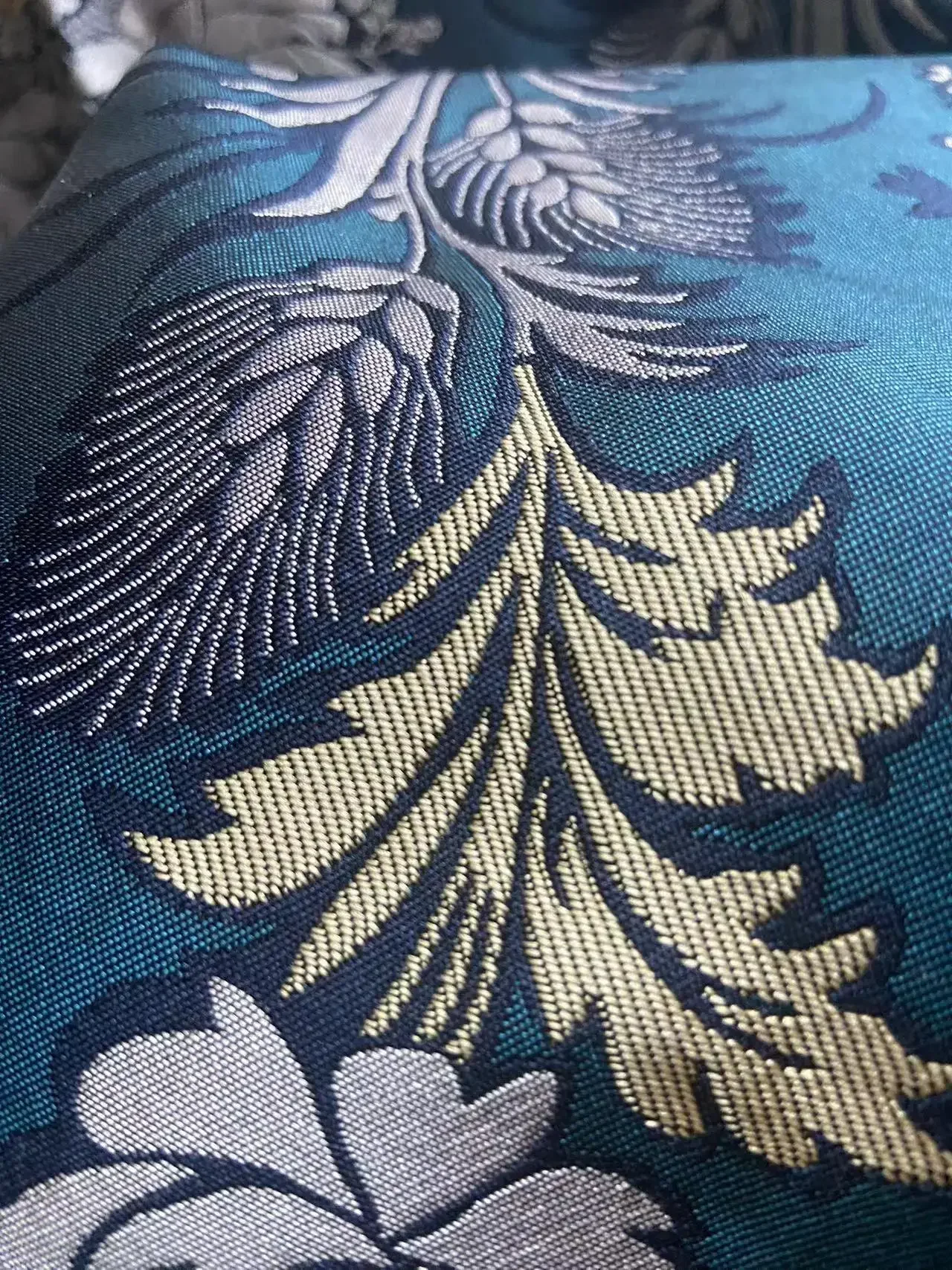 Mongolian Tibetan Silk Brocade Fabric, Antique European Court Flowers, Cheongsam Clothing Fabric, Handmade DIY Haofu Textiles