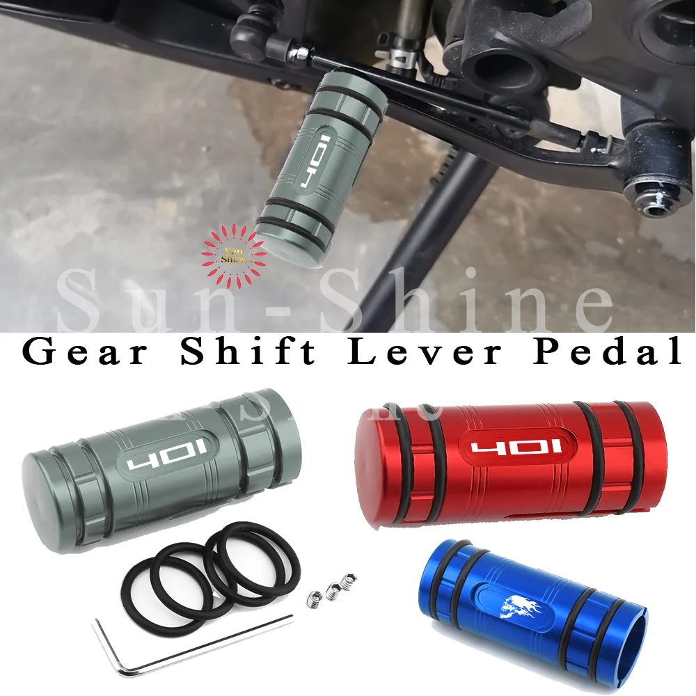 New For Husqvarna Svartpilen Vitpilen 401 Gear Shift Lever Pedal Tip Extension Accessories Brake Lever Pedal Motorcycle 7 Colors