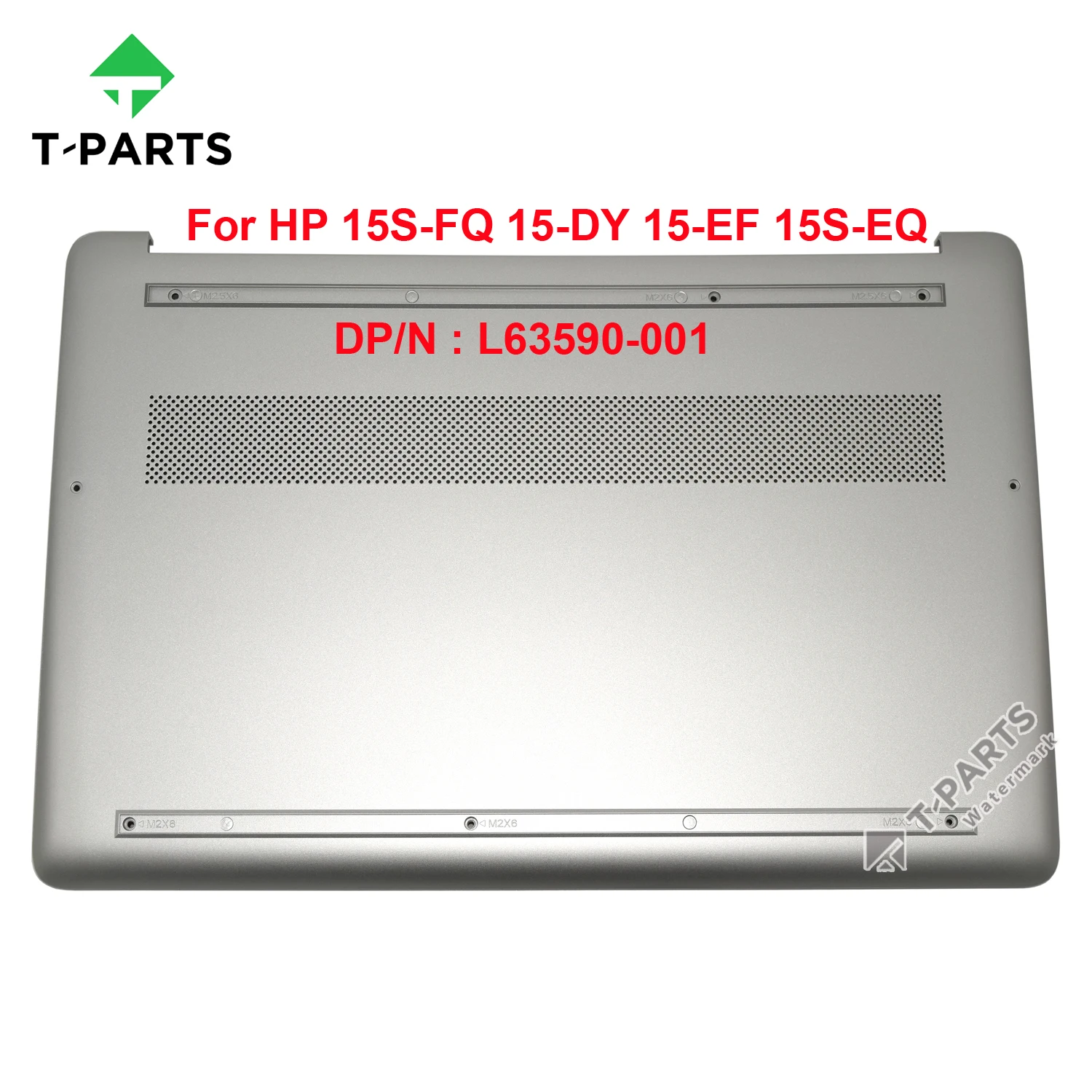 Orig New L63590-001 Silver For HP 15S-FQ 15-DY 15-EF 15S-EQ Lower Case Bottom Case D Cover Base Cover