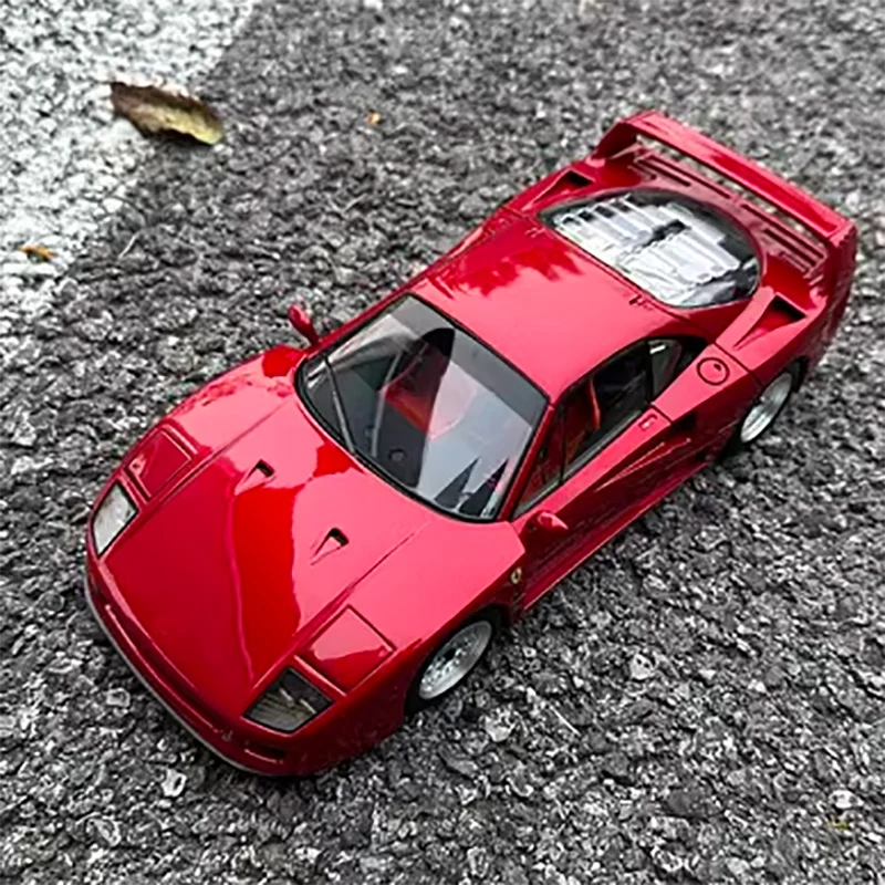 KYOSHO 1:18 F40 alloy full door car model+small gift