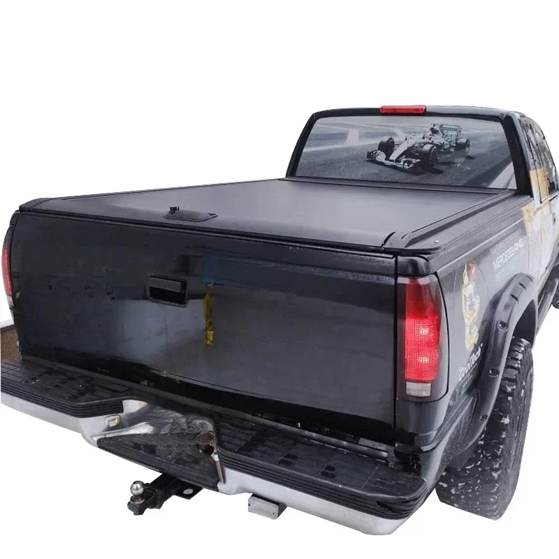 Premium Auto Accessories Pickup Truck Roller Shutter Lid Tonneau Cover Tundra Tacoma F150 F-150 Ram 1500 C SierraHigh Quality