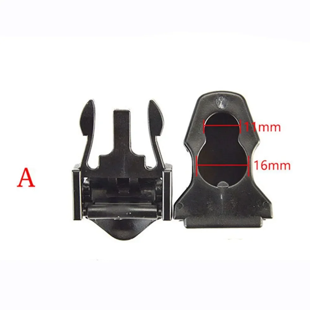 

Universal Diving Fin Strap Buckles 2x Black Buckle Dive Flippers Plastic Quick Release Replacement Scuba Strap