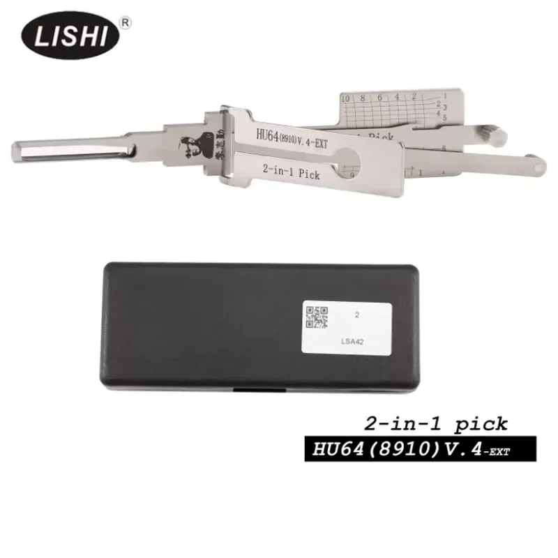 Lishi 2-in-1 Lock Pick LISHI HU64 2-in-1 Auto Pick and Decoder for
