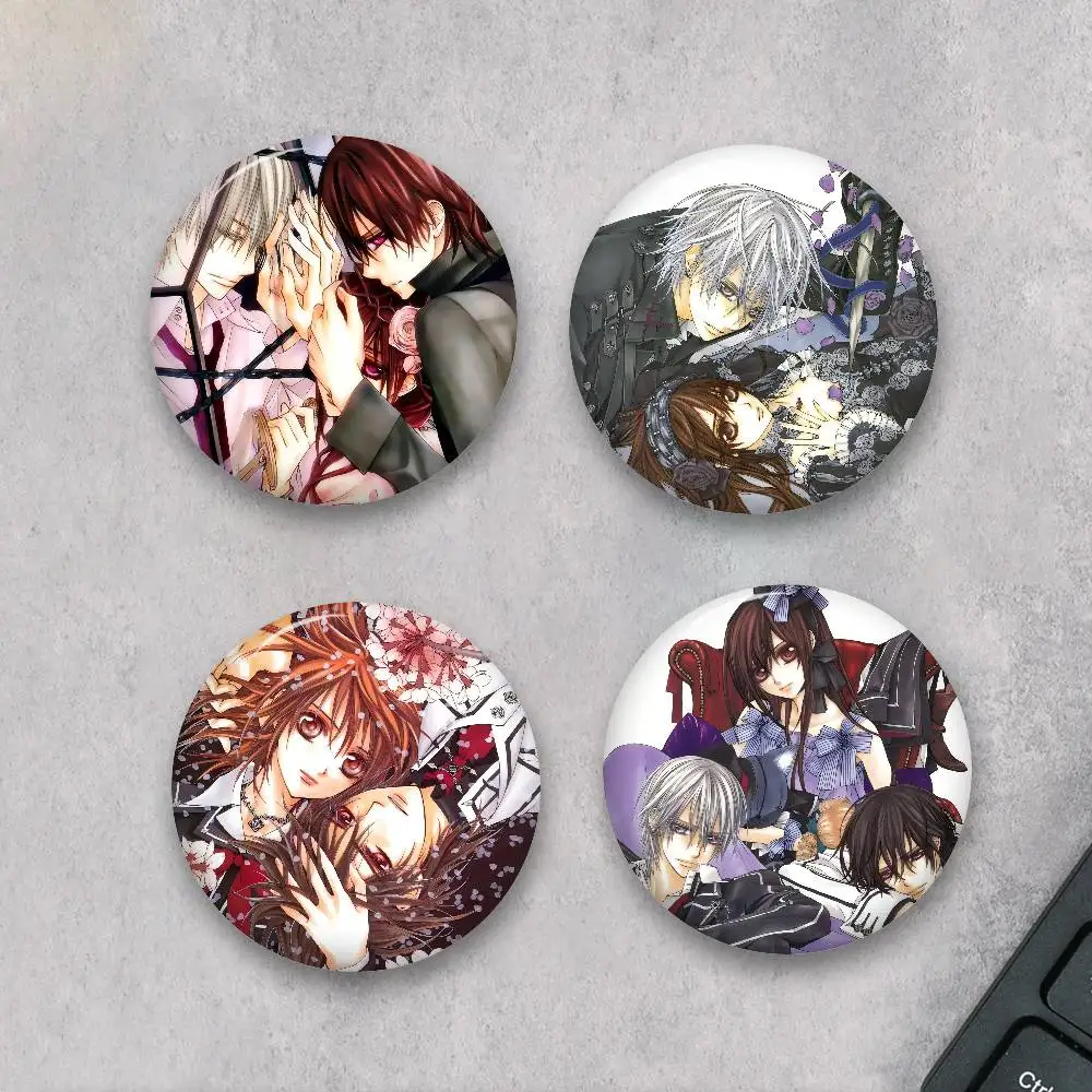 Anime Vampire Knight Anime Brooches Cute Cartoon Badge Jacket Jeans Lapel Pin Gift Accessorie