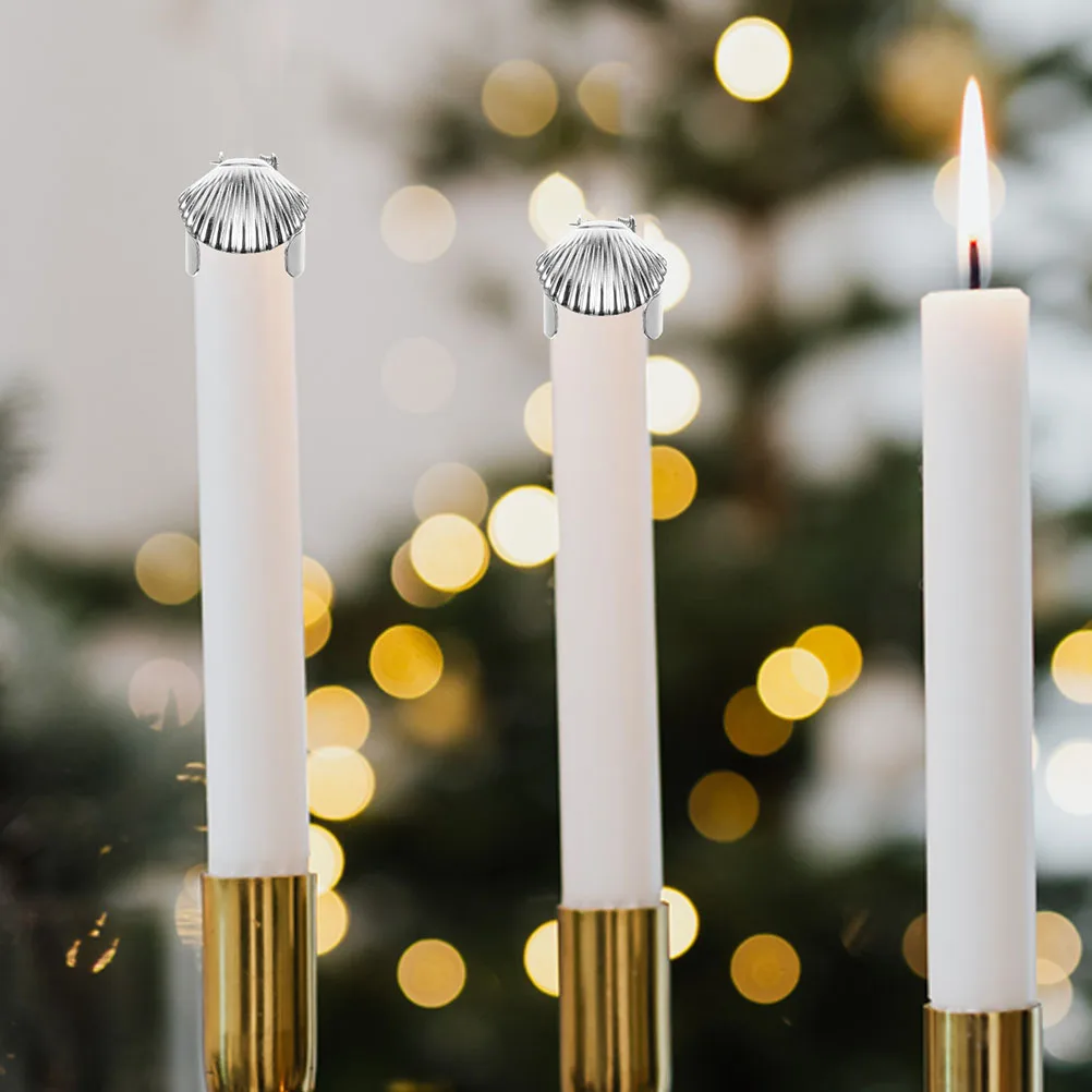 

Automatic Snuffer Extinguisher Metal Household Flame Wick Tool Unique Design Heat Resistant Sturdy Shell Decorative