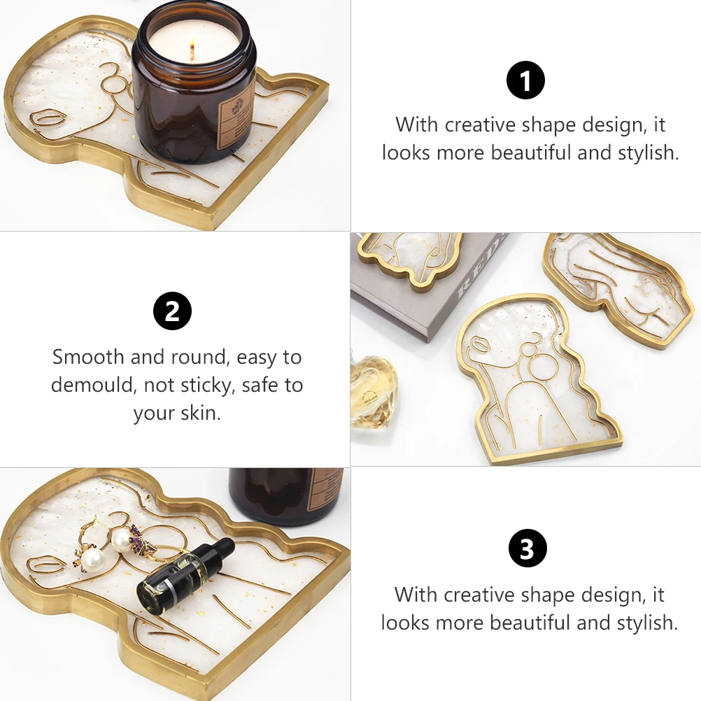 Силиконовая форма «сделай сам», прочный лоток для фруктов премиум-класса, лоток для хранения, креативный инструмент для литья, изготовление ювелирных изделий