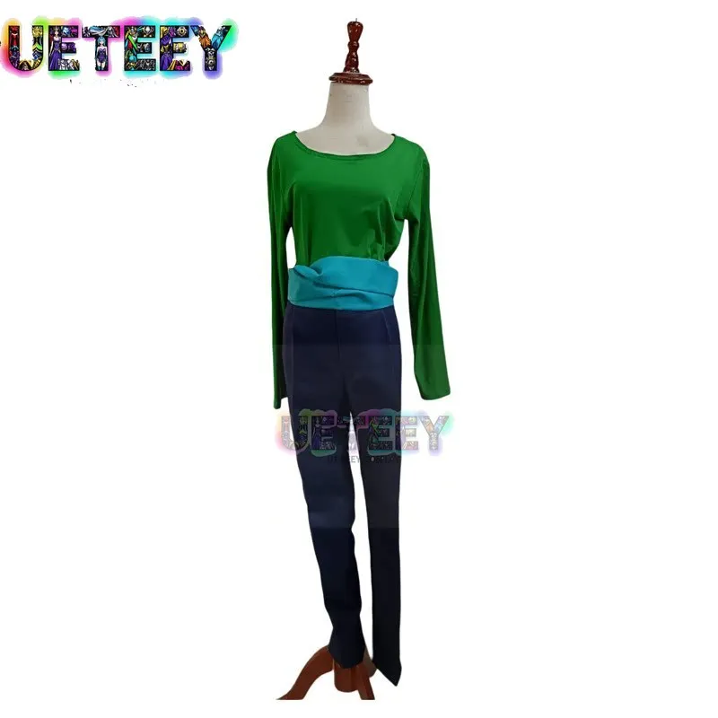 UETEEY COS Gol D. Roger Pirate Hat Cosplay Costume Halloween Set Custom Size view 4
